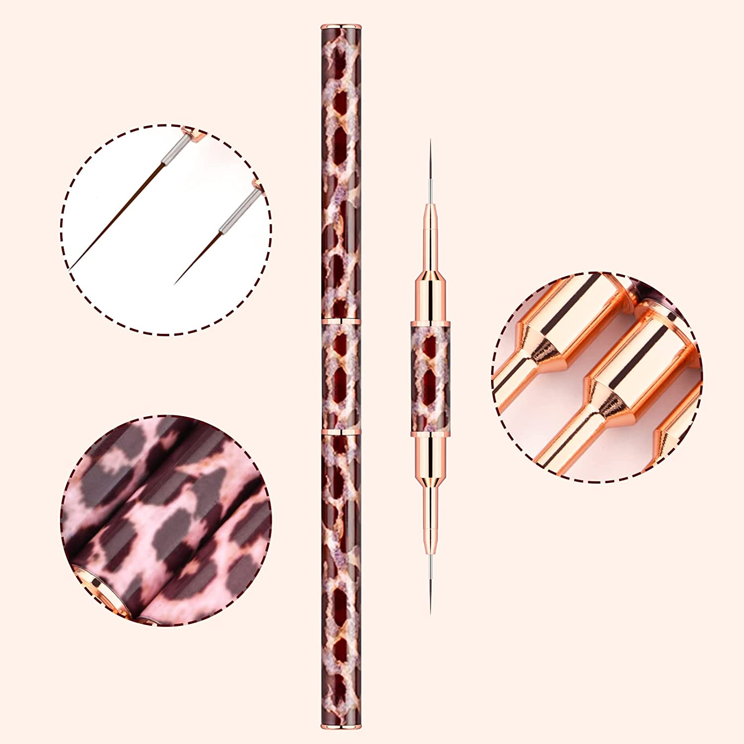 5-25mm Leopard Print Nail Art  - огляд і ціна Nail Art Leopard