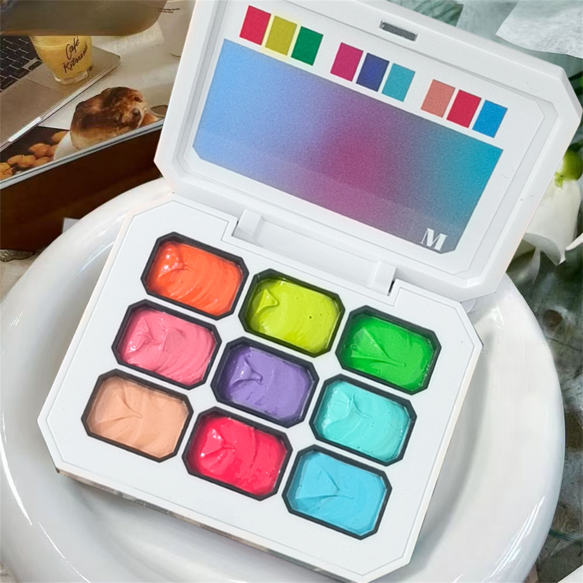 1pc 9-color Solid Nail Polish  - огляд і ціна Nail Art Halal