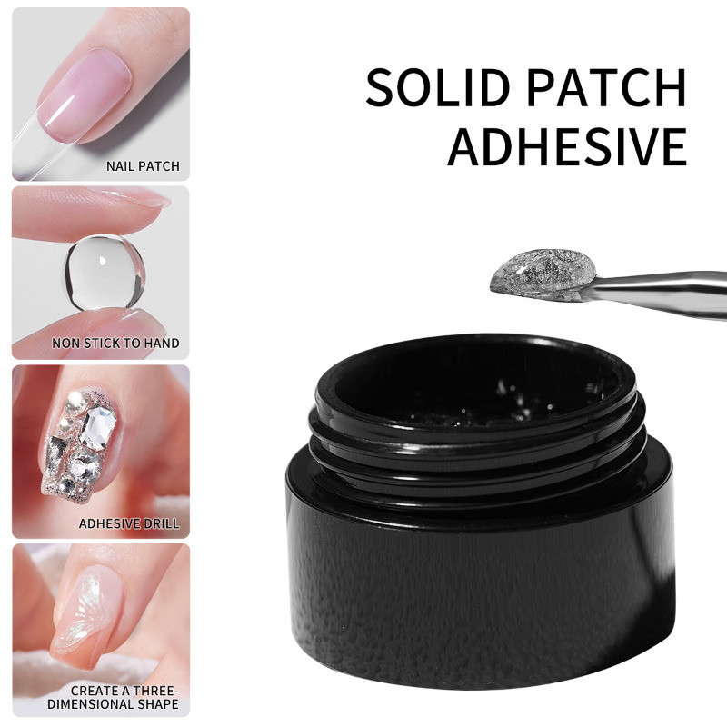 3pcs/set Solid Nail Tips Gel S - огляд і ціна Nail Art Halal
