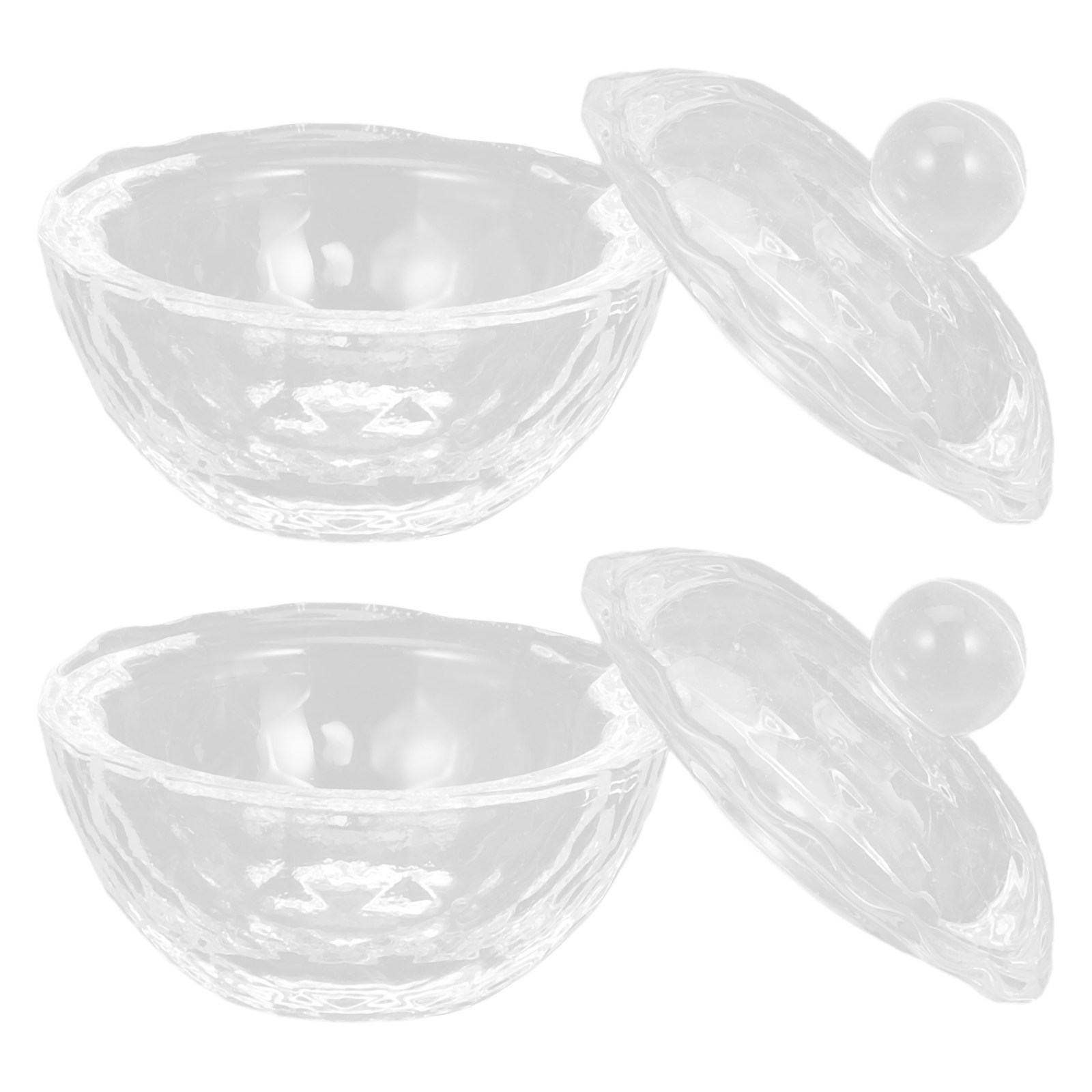 2Pcs Nail Art Crystal Cups Cle - огляд і ціна Acrylic Powder Clear