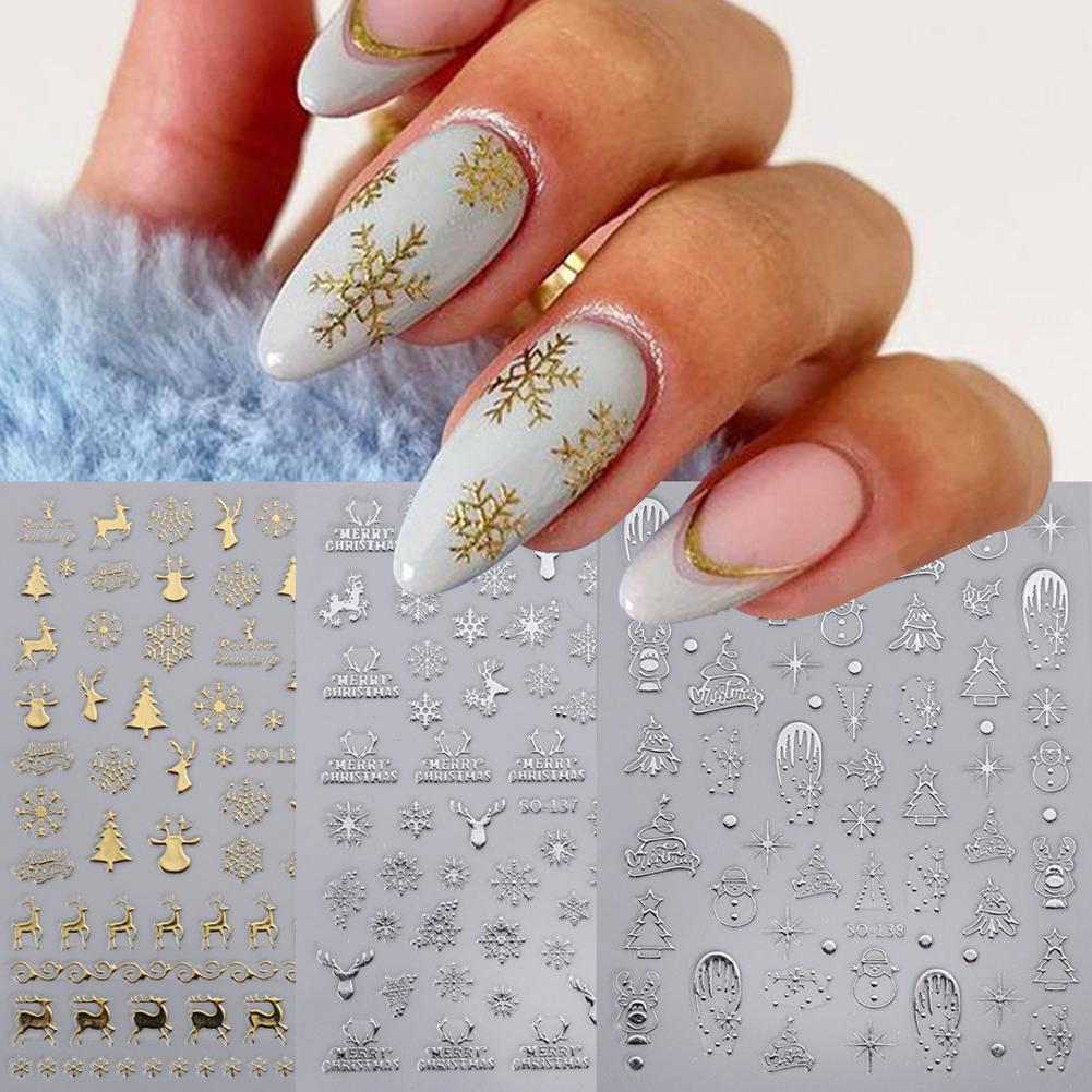 Christmas Nail Art Stickers Na - огляд і ціна Nail Art Xmas Design