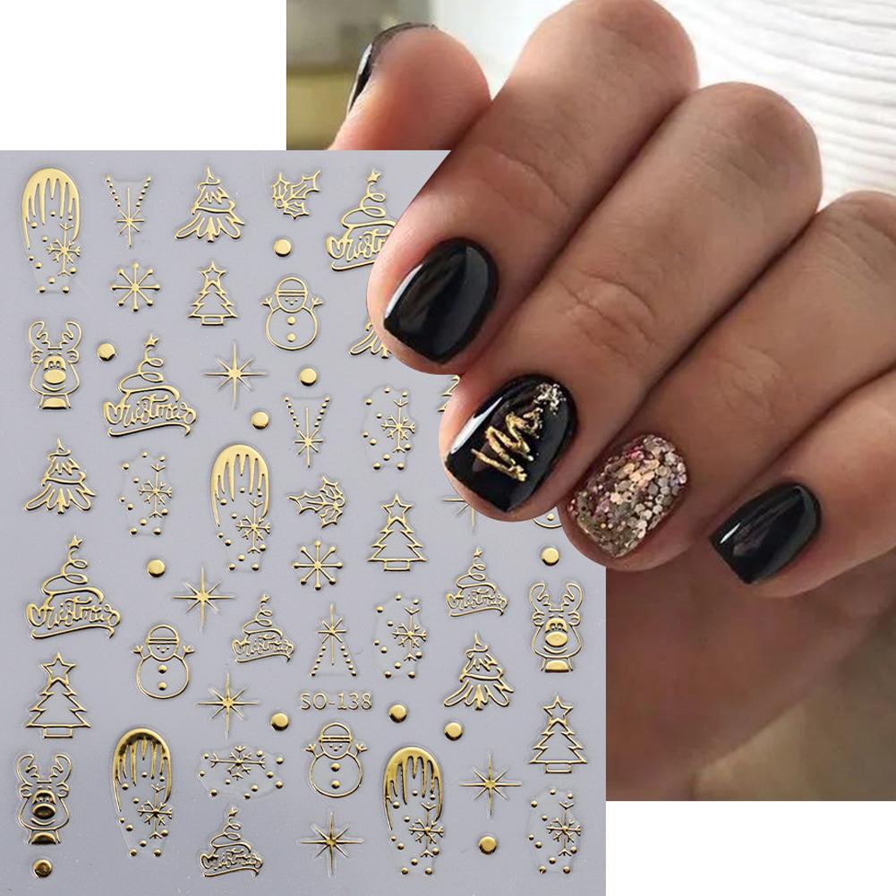 Christmas Nail Art Stickers Na - огляд і ціна Nail Art Xmas Design