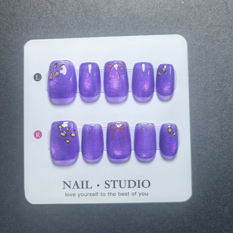 Cat Eye Press on Nails 10Pcs,  - огляд і ціна Nail Art Eye Cat