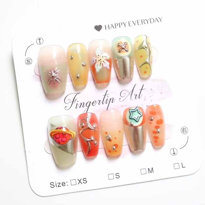 10 Pcs Women French Style High - огляд і ціна Nail Art Eye Cat