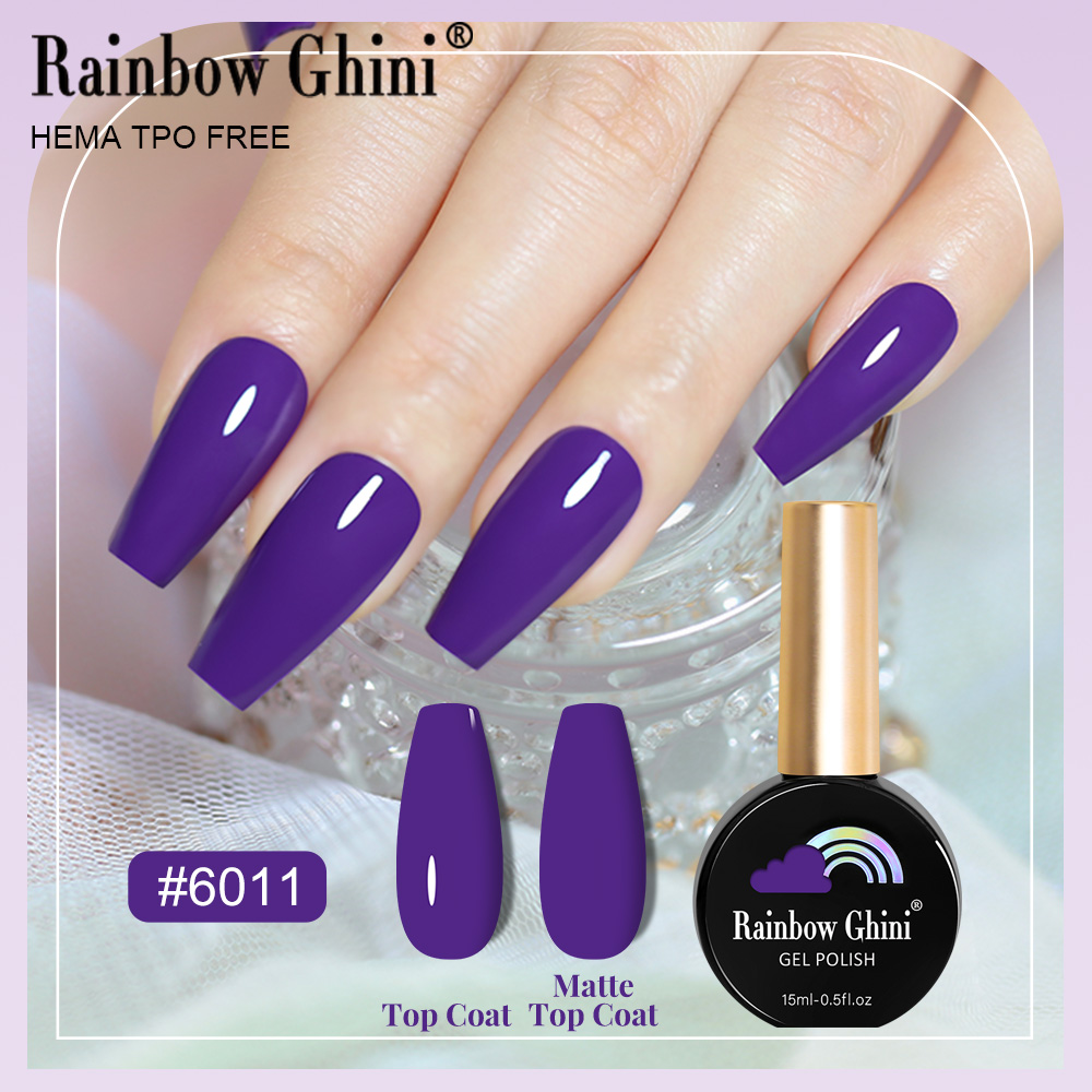 RG 15ml 17 Colors Purple Serie - огляд і ціна Nail Art Violet