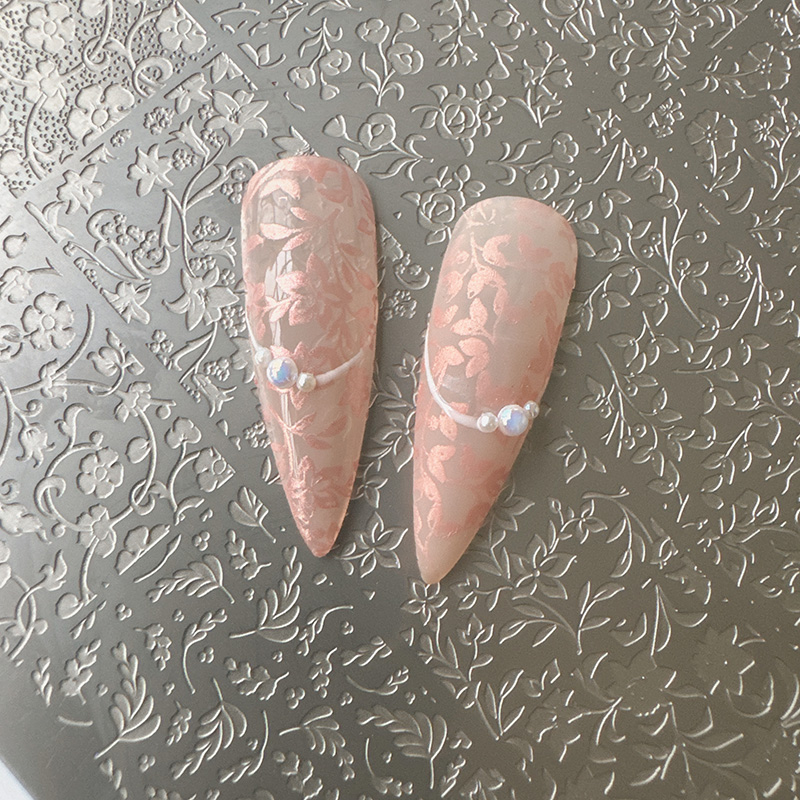 XMQ NAIL ART STAMPING PLATES F - огляд і ціна Nail Art Leopard
