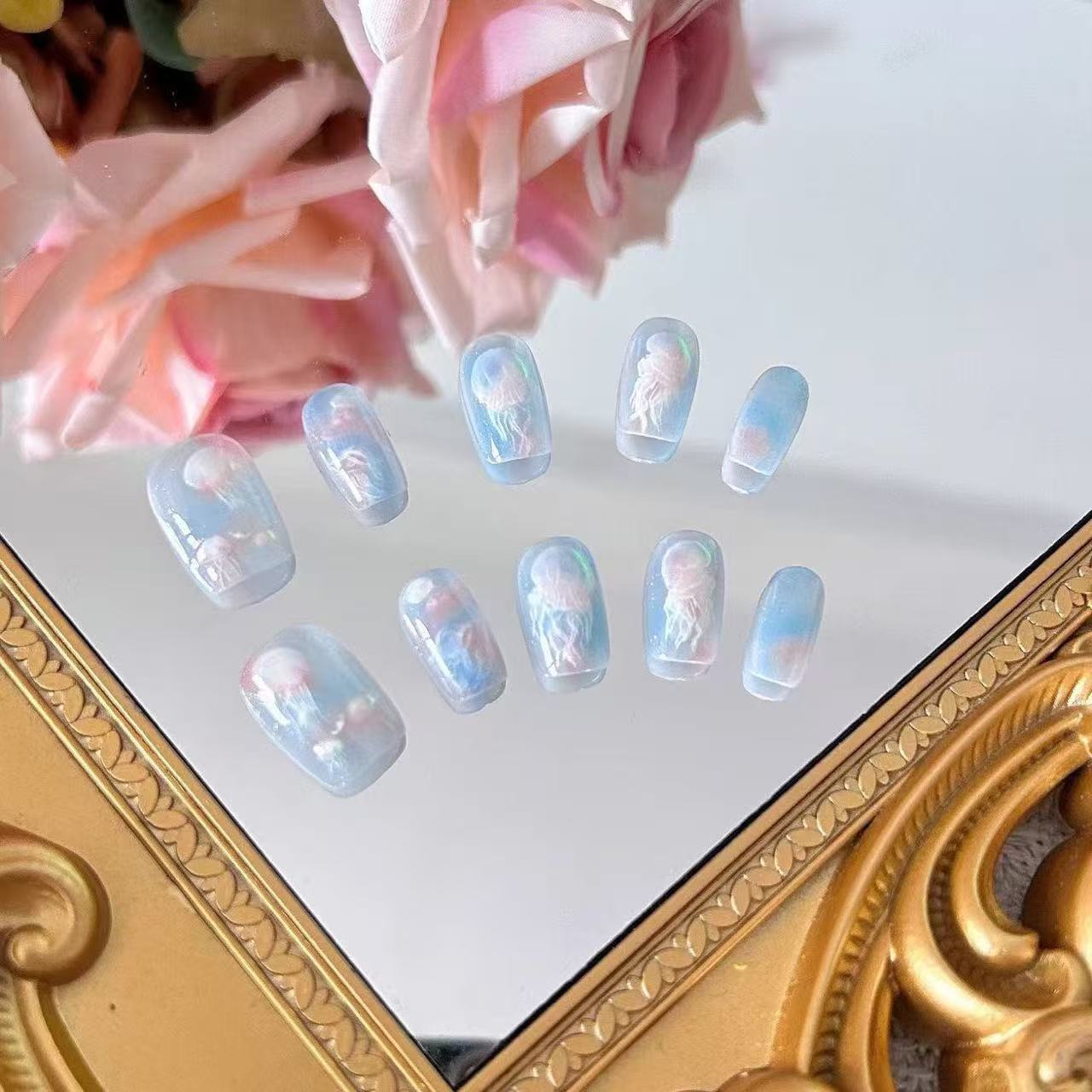 10 Pcs Women Colour Dreamy Jel - огляд і ціна Nail Art Eye Cat