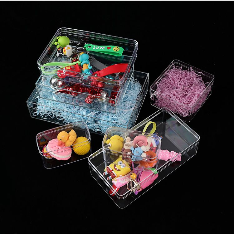 Clear Acrylic Boxes with Lid R - огляд і ціна Acrylic Powder Clear