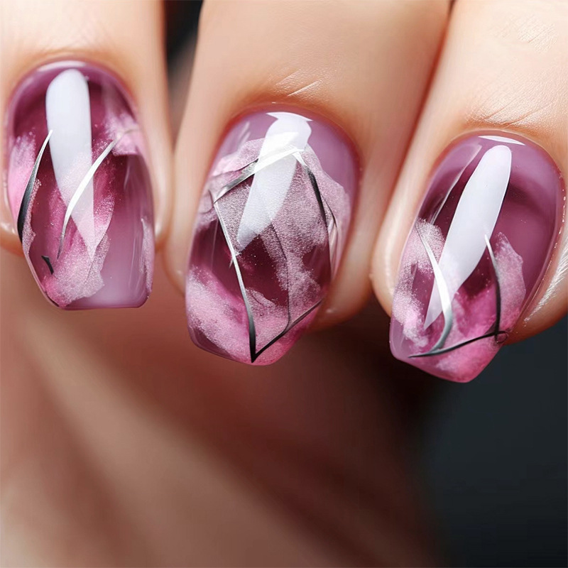 24Pcs Leopard Print Design Fal - огляд і ціна Nail Art Leopard