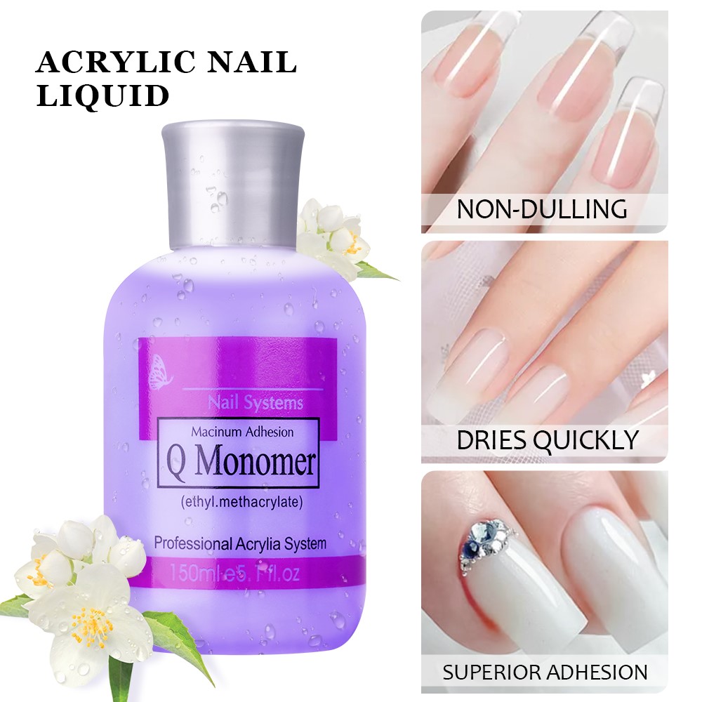 150/120/40ml EMA Nail Acrylic  - огляд і ціна Acrylic Powder Clear
