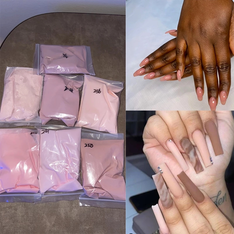 100g Nude Nail Acrylic Powder  - огляд і ціна Acrylic Powder Clear