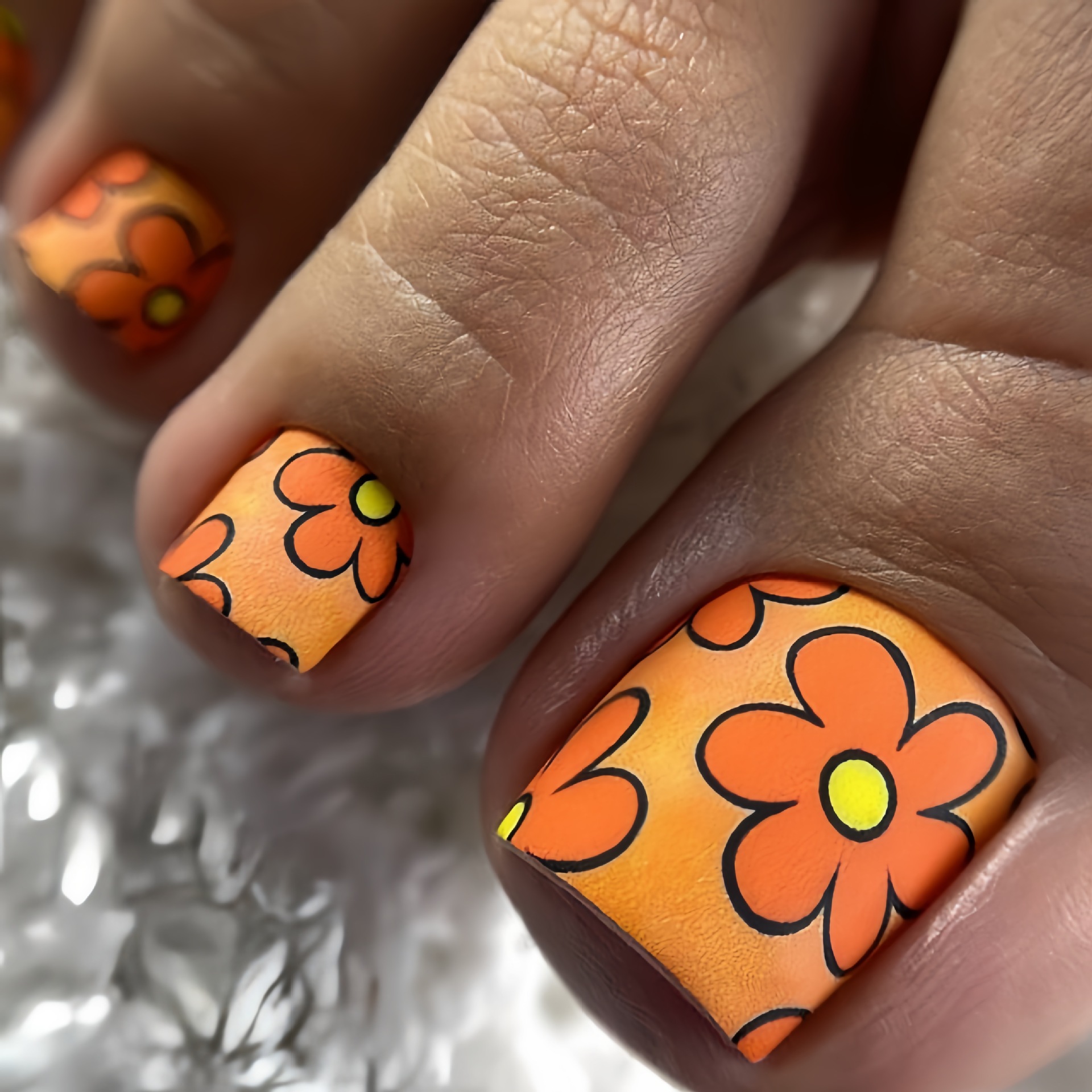 24pcs y2k Press on Toenails Sw - огляд і ціна Nail Art Leopard