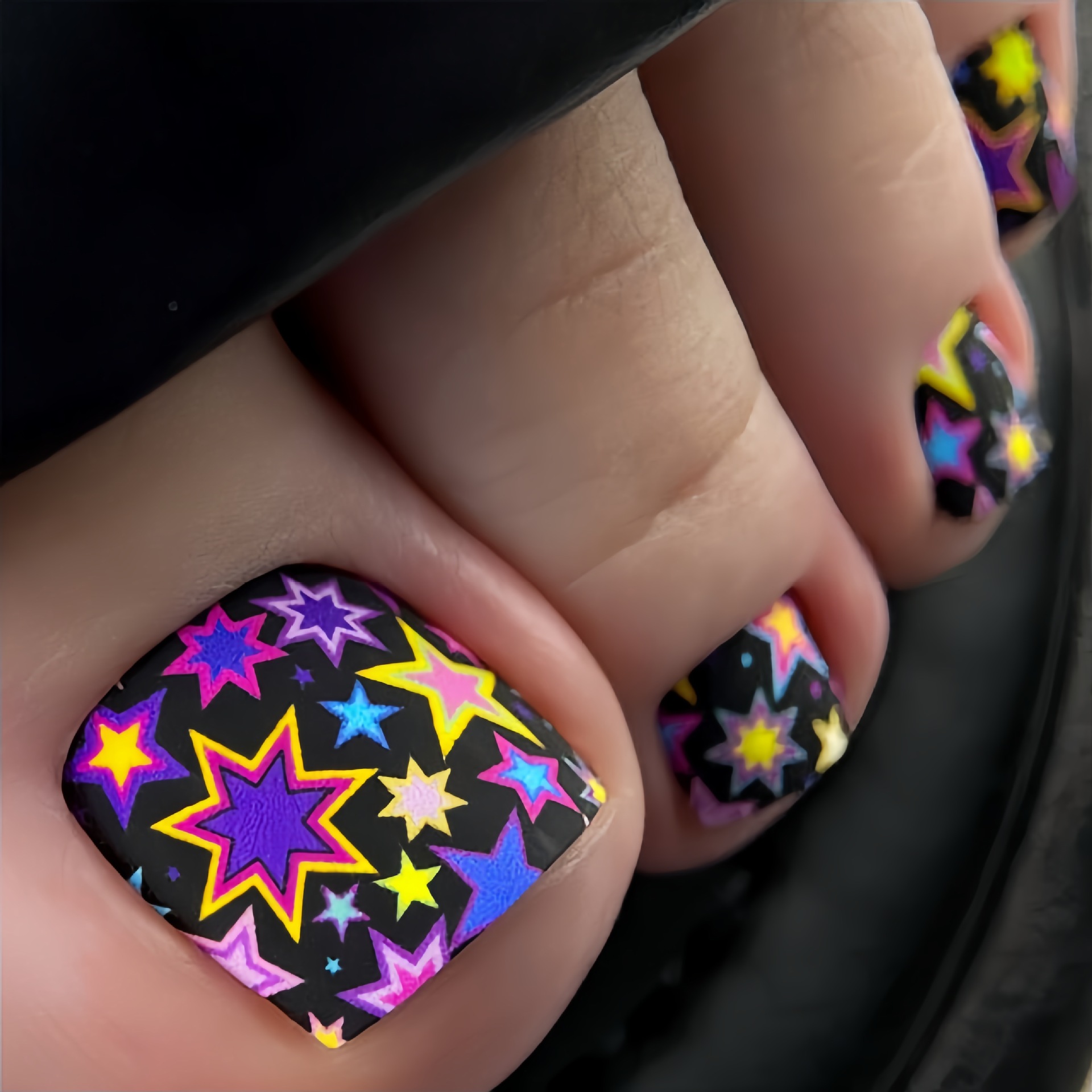 24pcs y2k Press on Toenails Sw - огляд і ціна Nail Art Leopard