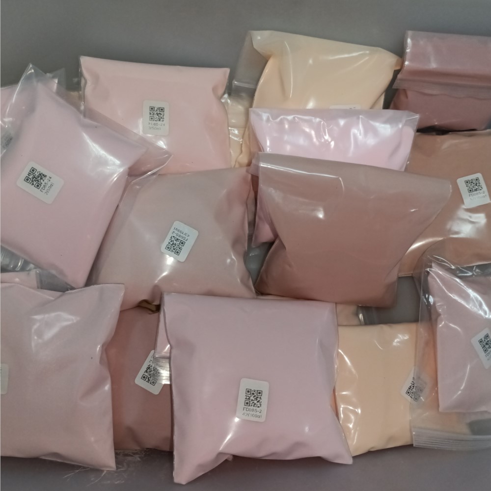 100g Pink Nude Brown Nail Acry - огляд і ціна Acrylic Powder Clear