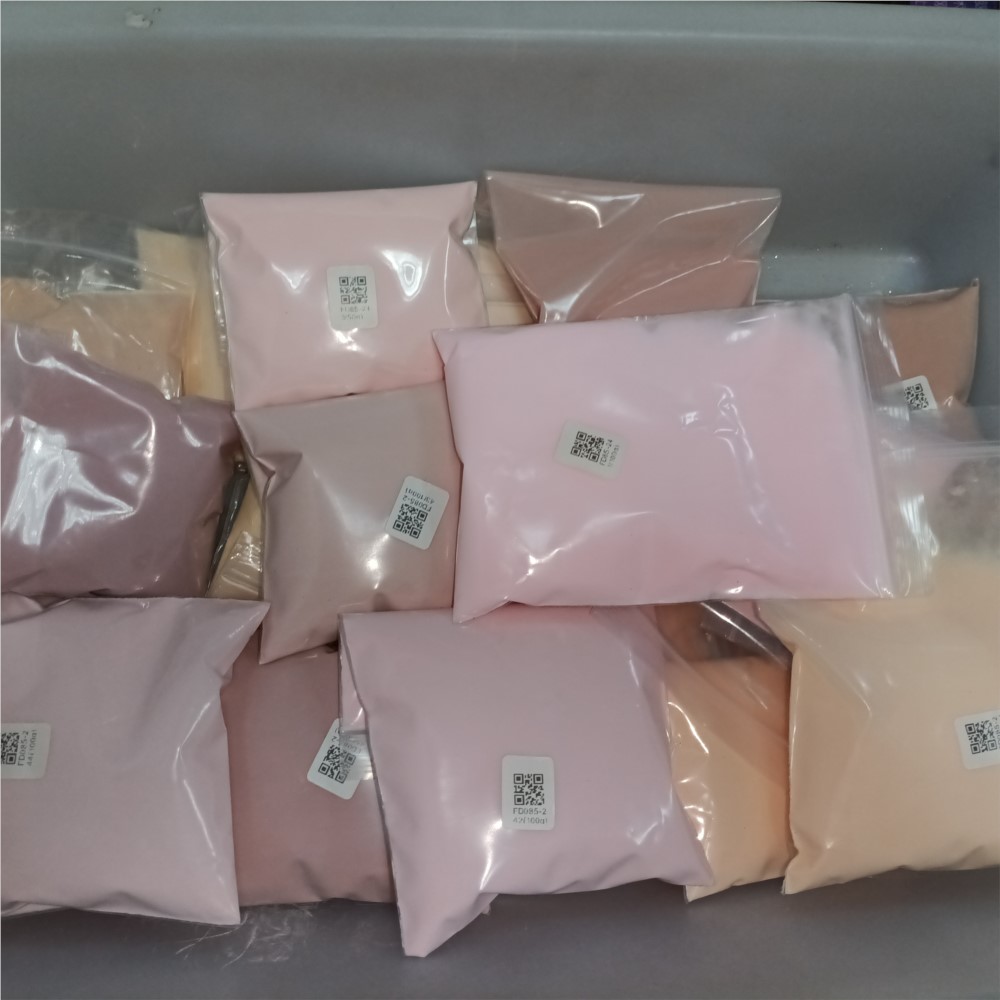 100g Pink Nude Brown Nail Acry - огляд і ціна Acrylic Powder Clear