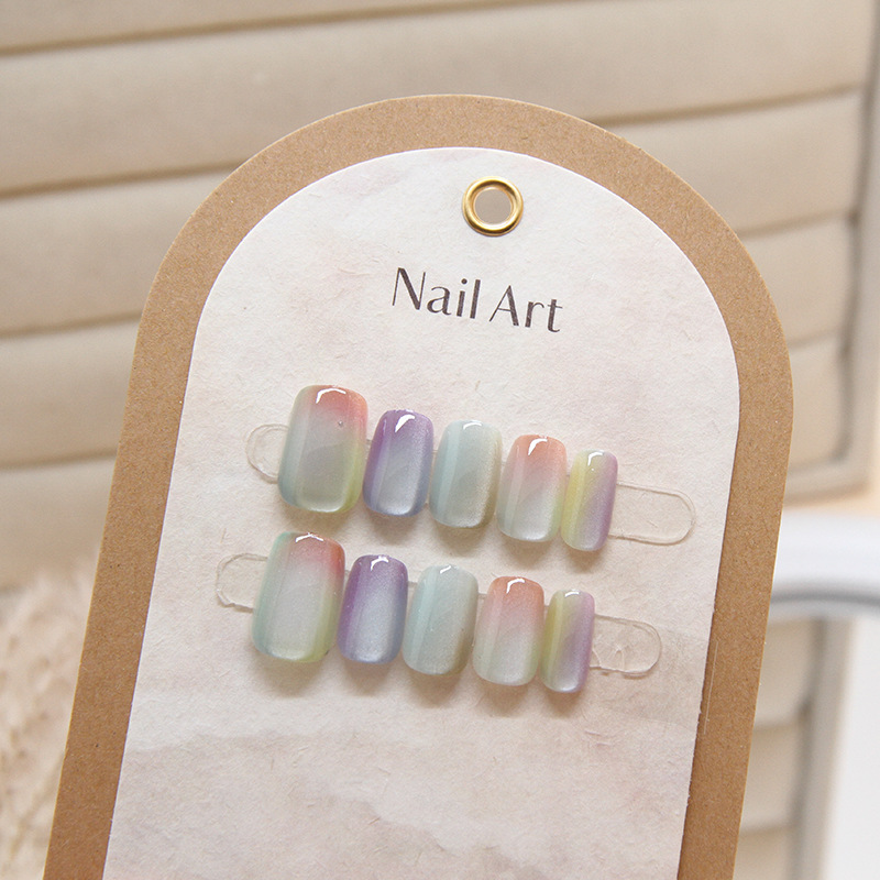 10 Pcs Women Fashion Chic Mult - огляд і ціна Nail Art Eye Cat