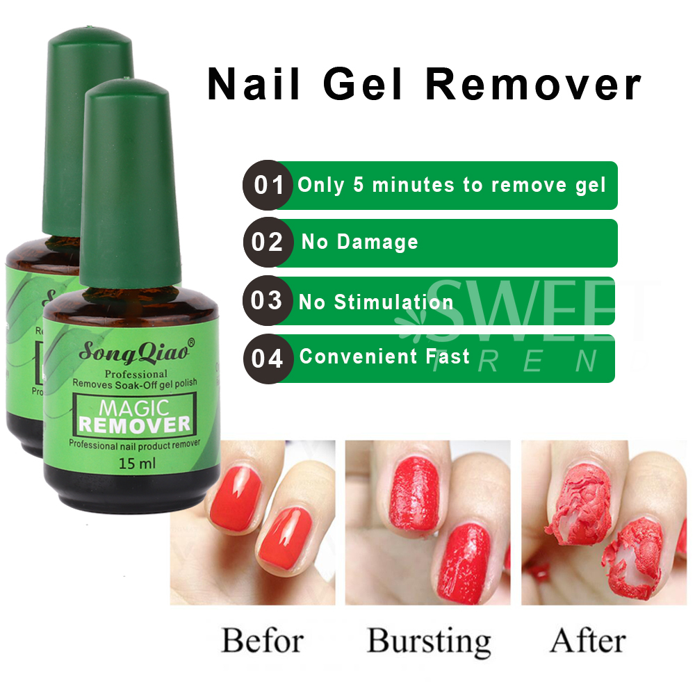 1/2/3pcs 15ml Nail Remover Bur - огляд і ціна Nail Art Halal