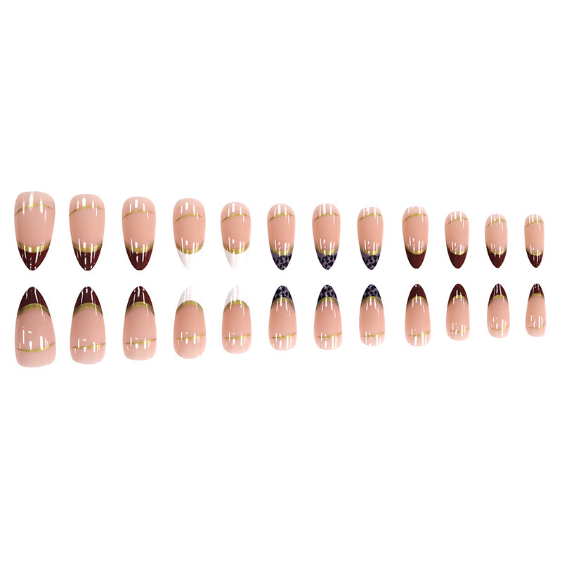 Medium fake nails for women gi - огляд і ціна Nail Art Leopard