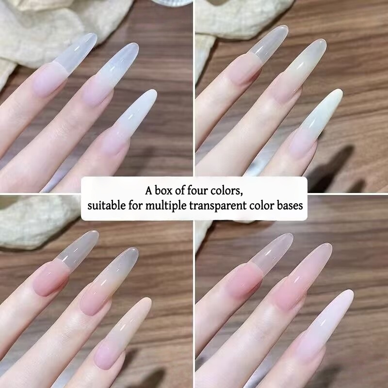 4 Colors Gradient pink ，nude P - огляд і ціна Nail Art Halal