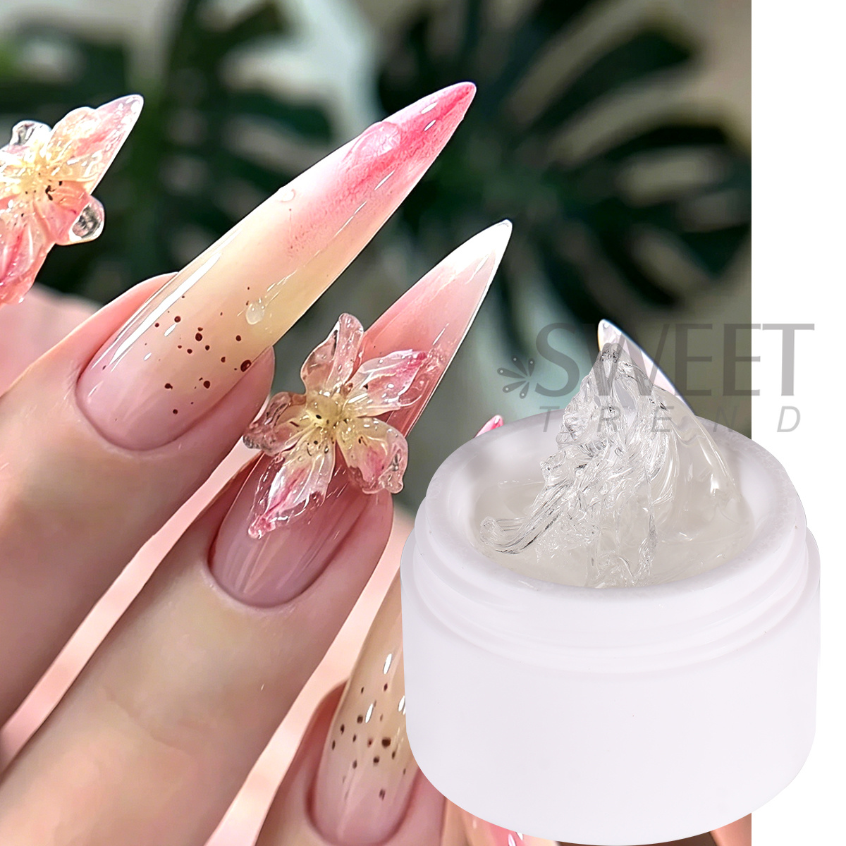 15ml Non Stick Hand Nail Exten - огляд і ціна Acrylic Powder Clear