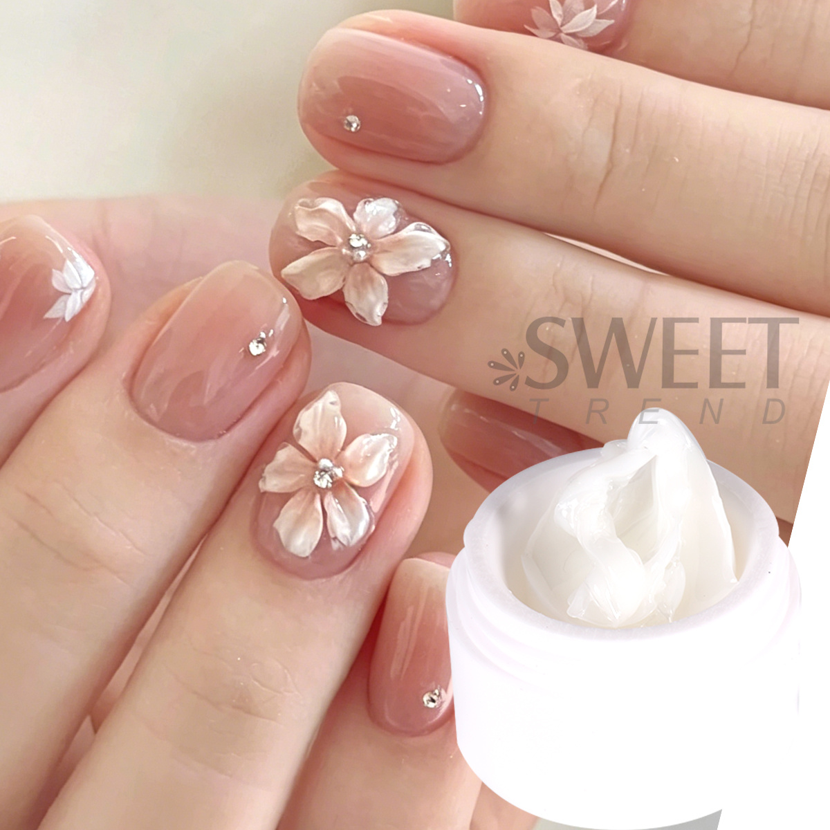 15ml Non Stick Hand Nail Exten - огляд і ціна Acrylic Powder Clear